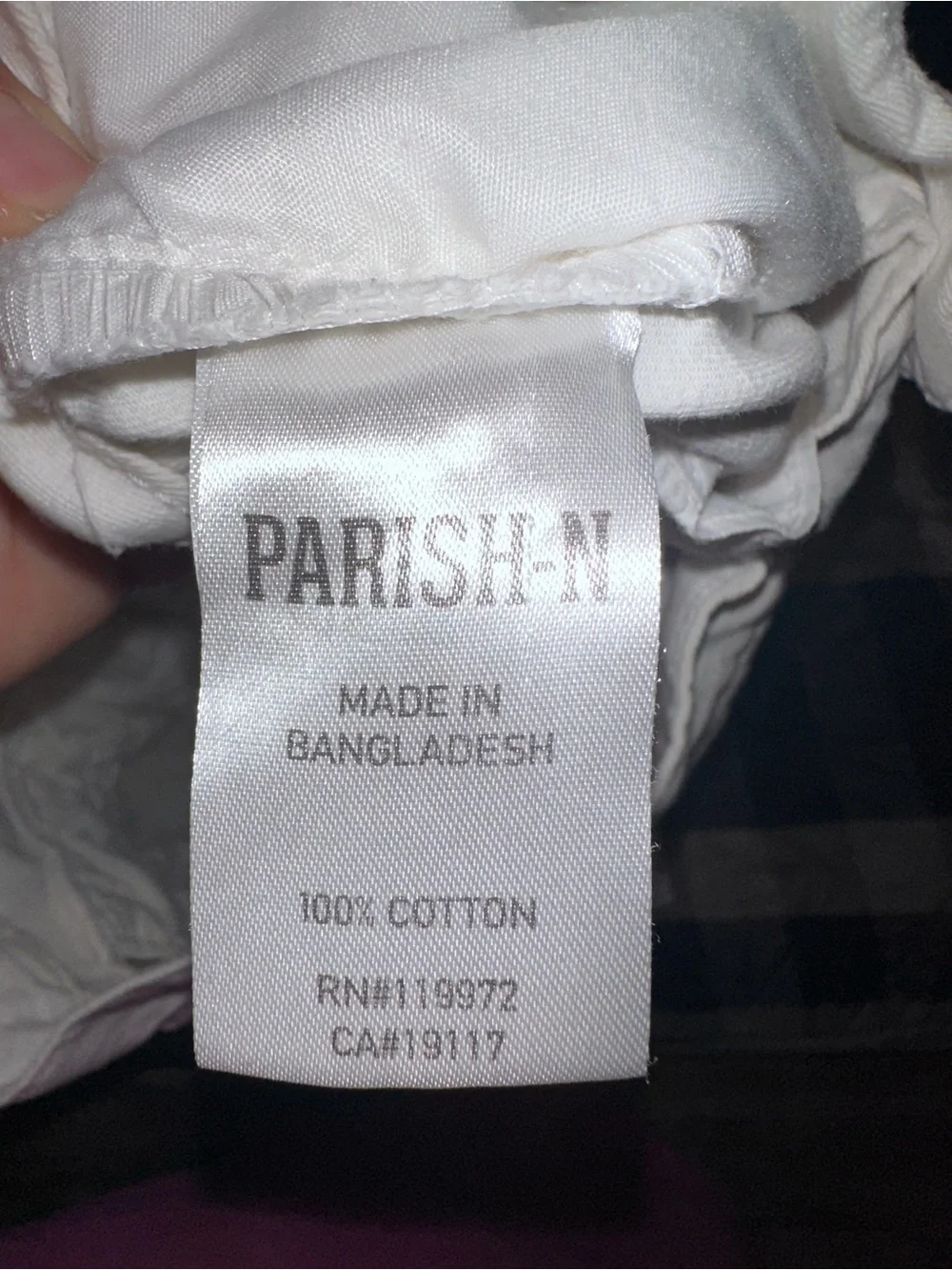 Parish Nation Men’s White Cargo Shorts Size 36